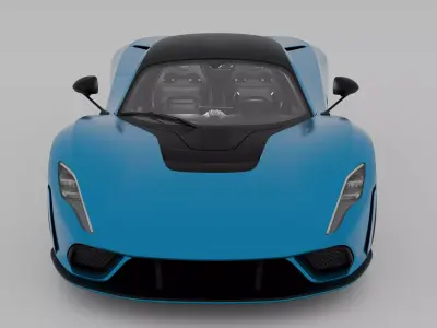 Hennessey Venom F5 3D model get