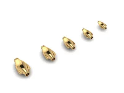 5 size New chain LOCK  just STL 3D model