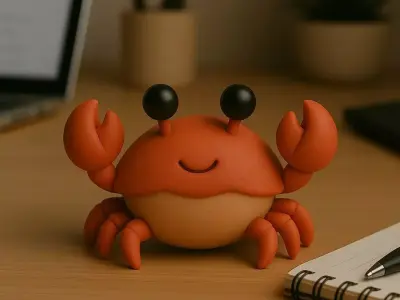 Crab - Kawaii Animals Collection 3D print model