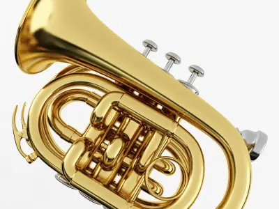 Pocket Trumpet 3D model