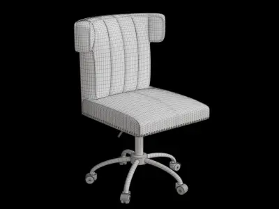 Morina Desk Chair 3D model