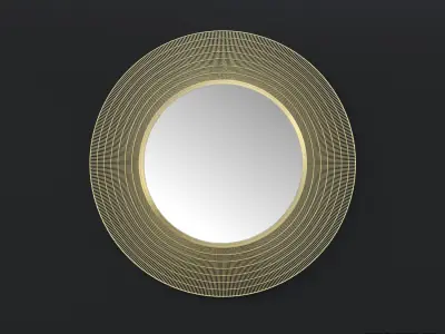 Round Mirror Kare Design Nimbus 3D model