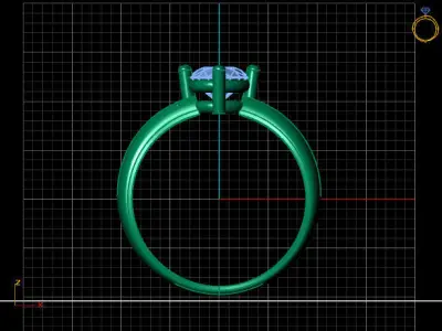 Women Ring 3DM Womens Ring 3d models 3D print model 3D print model 20