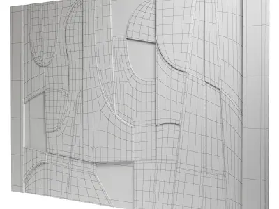 Decorativ panel 17 3D model