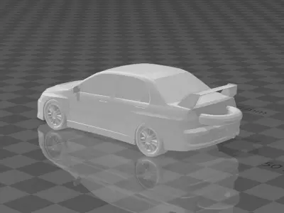 EVO KEYCHAIN 3D print model