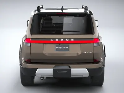 Lexus GX 2024 3D model