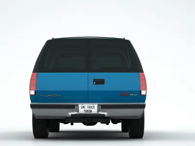 GMC Yukon 1992 3D model