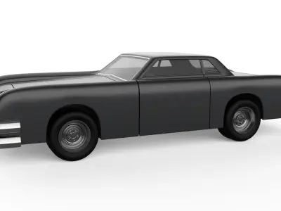 Evil Car 3D Model for 3D Printing Iconic Horror Vehicle 3D print model