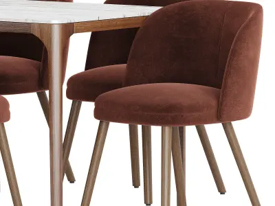 Dining set 28 3D model