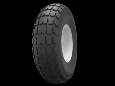 Wheel tire 3D model