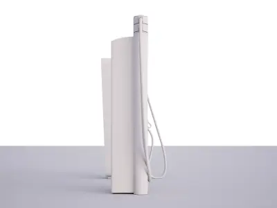 Fuel Dispenser Electric Car Charging Station 3D model