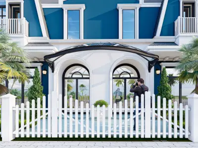 Ho Tram Villa Garden 3D model