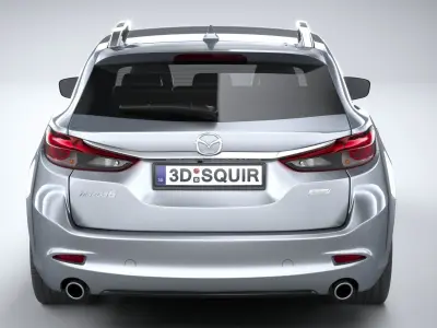 Mazda 6 Wagon 2020 3D model