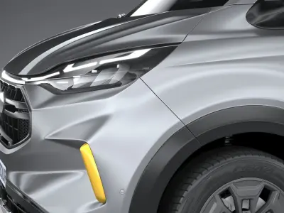 Transit Custom Trail 2024 3D model