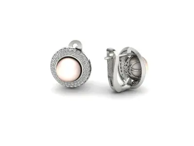 Earrings 001 3D print model