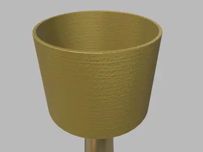 Modern Luxury Lamp 01 Low-poly 3D model