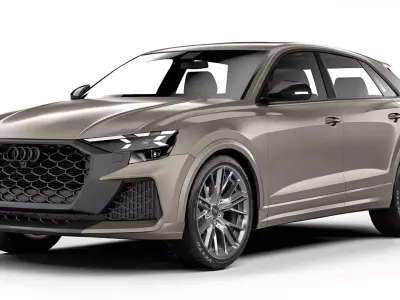 Audi RS Q8 Performance 2025 3D model