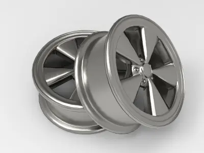 Muscle Rim Low-poly 3D model