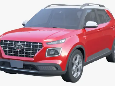 Hyundai Venue 2020 3D model