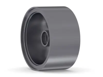 Tesla Car Rim 01 3D model