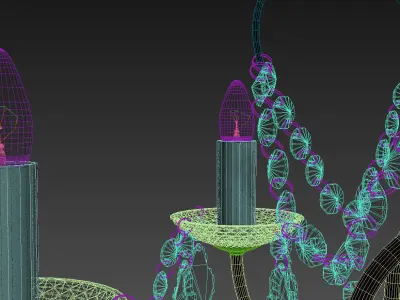 Luster Crystal 3D model