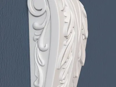 Decorative Corbel 3D model 7