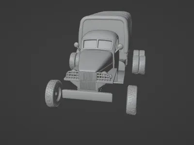 Studebaker US6 3D print model