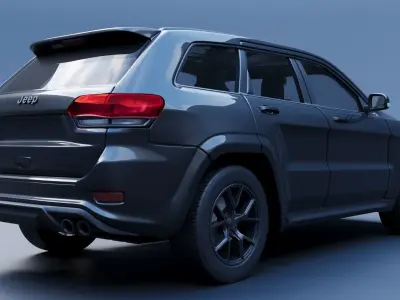 Jeep Grand Cherokee Trackhawk  3D print model