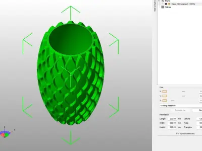 Flower Vase-13 3D print model