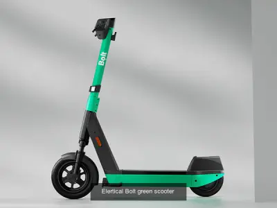 Electric scooters Bolt Xiaomi 3D Model Pack
