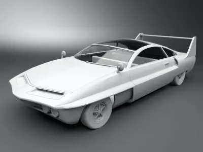 Sam Loovers Car Scale model 3D print model