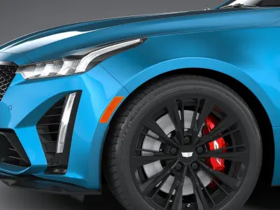 Cadillac CT5-V Blackwing CG 2022 3D model