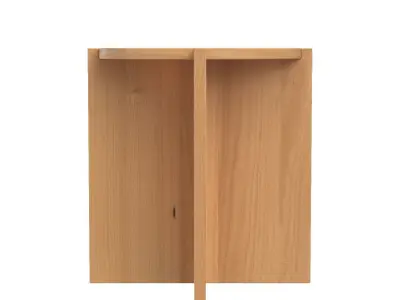 Astrid Round Side Table 3D model