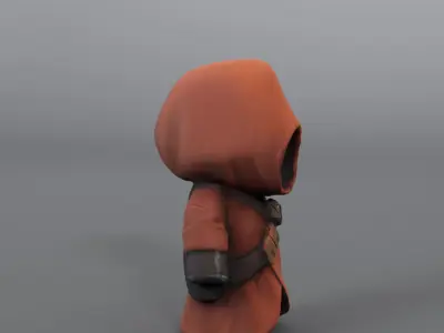 desert adventurer 3D model