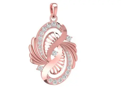 Luxury Emerald Gemstone Men Ring 3D Model 2093 3D print model