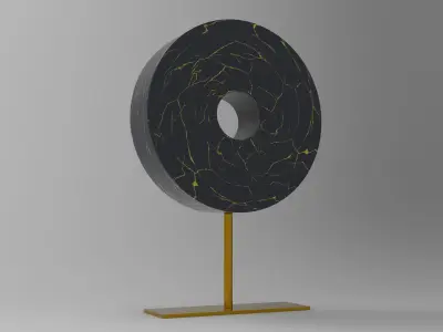Oreko Vase Low-poly 3D model