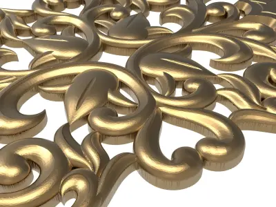  decorative pattern ready for 3D printing 3D model 39