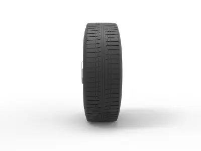 Wire wheel 3 Scale 1 to 10 3D print model