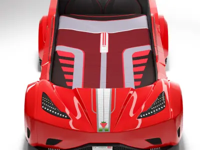 Cilek Gts car bed 3D model