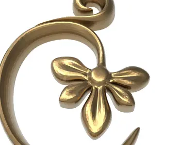  decorative pattern ready for 3D printing 3D model 30