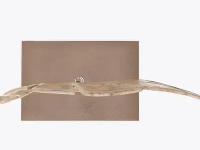 Leaf sculpture 01 3D model