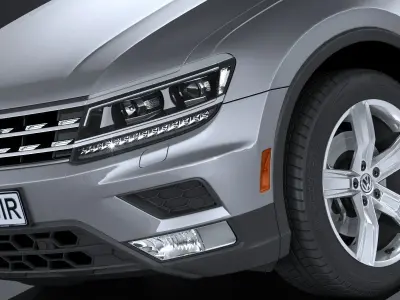 Volkswagen Tiguan Allspace 2018 3D model