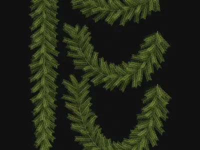 Garlands 04 3D model