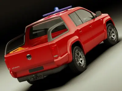 VW Amarok SaR 3D model
