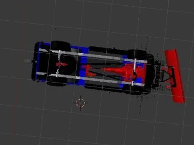 1993 Dodge Ram W250 MegaReg Long Bed Free 3D model