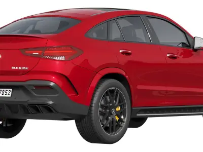 Mercedes-Benz GLE63S AMG Coupe 2024 3D model