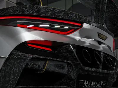 Maserati mc20 mansory first edition Low-poly 3D model