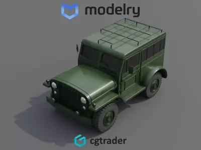 SUV Car 3D model purchase