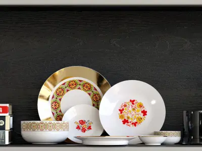 Set-132 shelf 3D model