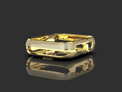 Iwacth 3 series Gold case 38mm 3D print model